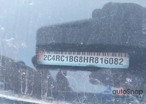 2017 Chrysler Pacifica Touring-L z USA, uszkodzony, nr VIN 2C4RC1BG8HR816082